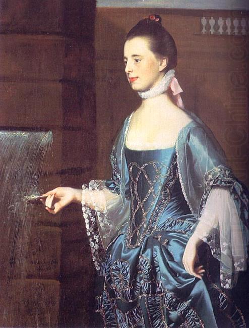 Mrs Daniel Sargent, John Singleton Copley